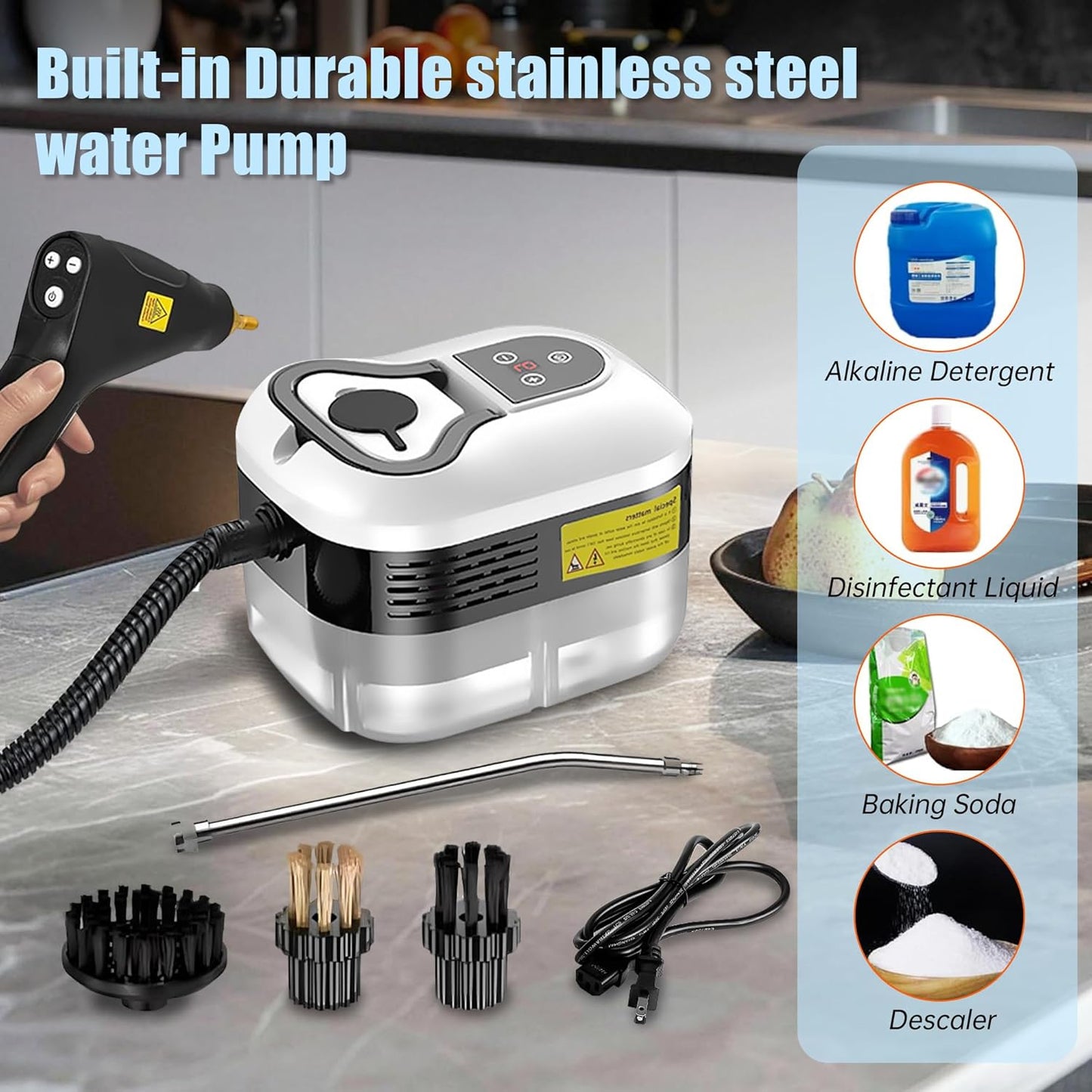 SRGARH Powerful 2500W Handheld Steam Cleaner